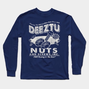 Deeztu Nuts And Screw Co. Worn Dks Long Sleeve T-Shirt